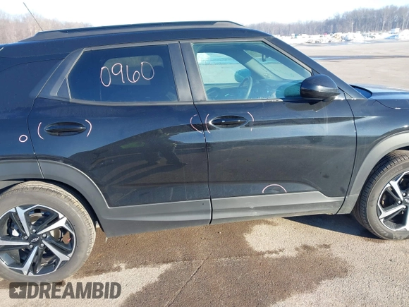 2023 Chevrolet TrailBlazer RS with VIN KL79MTSL4PB126703, listed as a IAAI auction lot 41317288 with 40,435 mi miles and . Bid and sale history available at DreamBid. Image 18.