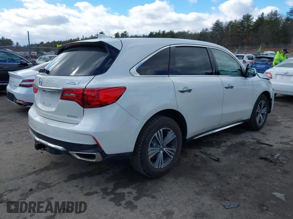 2019 Acura MDX with VIN 5J8YD4H35KL033639, listed as a IAAI auction lot 41721505 with 69,160 mi miles and . Bid and sale history available at DreamBid. Image 4.