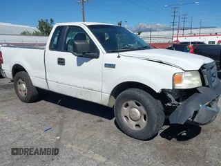 2005 Ford F-150 XL with VIN 1FTRF12W85NA64343, listed as a IAAI auction lot 41735629 with 1 mi miles. Bid and sale history available at carsss.com. Image 1.