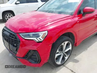 2022 Audi Q3 S line Premium Plus with VIN WA1EECF38N1019269, listed as a IAAI auction lot 42085737 with 40,982 mi miles and . Bid and sale history available at DreamBid. Image 18.