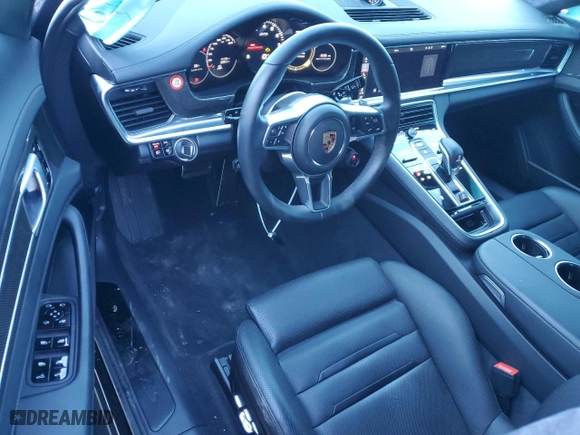 2020 Porsche Panamera GTS with VIN WP0AG2A76LL145747, listed as a Copart auction lot 75872584 with 15,104 mi miles and Salvage Title. Bid and sale history available at carsss.com. Image 8.