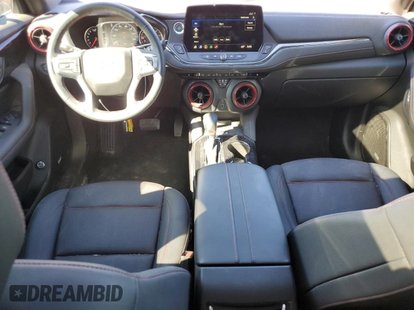 2023 Chevrolet Blazer RS with VIN 3GNKBKRS0PS234023, listed as a Copart auction lot 47880125 with 16,303 mi miles and Salvage title. Bid and sale history available at DreamBid. Image 8.