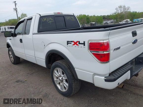 2010 Ford F-150 XL with VIN 1FTFX1EV2AFD40281, listed as a IAAI auction lot 42131196 with 169,058 mi miles. Bid and sale history available at carsss.com. Image 3.
