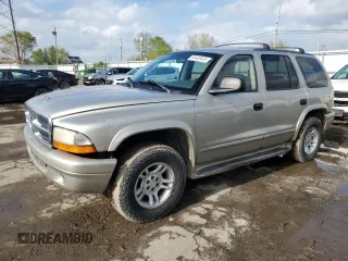 2002 Dodge Durango SLT z VIN 1B4HS48N42F165230, wystawiony jako Copart lot #55493455 z przebiegiem 419 551 mil mil oraz Szkody całkowita. Historia ofert i sprzedaży dostępna na DreamBid. Obrazek 1.