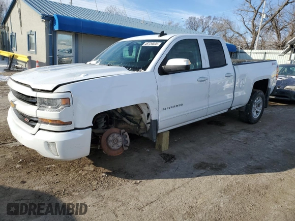 2016 Chevrolet Silverado 1500 LT with VIN 1GCVKREC1GZ160188, listed as a Copart auction lot 45726835 with 159,122 mi miles and Salvage Title. Bid and sale history available at DreamBid. Image 1.