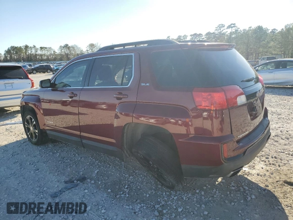 2017 GMC Terrain SLE with VIN 2GKALNEK4H6139610, listed as a Copart auction lot 47747585 with 58,640 mi miles and Salvage Title. Bid and sale history available at carsss.com. Image 2.
