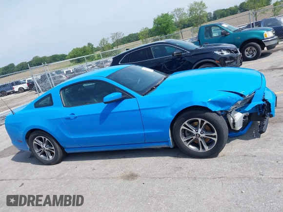 2013 Ford Mustang V6 with VIN 1ZVBP8AM9D5257832, listed as a IAAI auction lot 42504860 with 87,337 mi miles and . Bid and sale history available at DreamBid. Image 13.