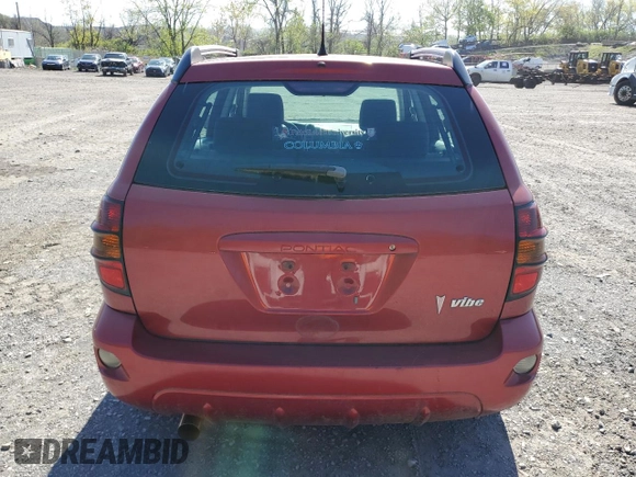 2005 Pontiac Vibe with VIN 5Y2SL63875Z408745, listed as a Copart auction lot 54991335 with 146,491 mi miles and Clean title. Bid and sale history available at DreamBid. Image 6.