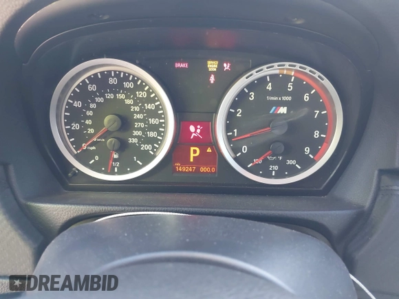 2008 BMW 3 Series M3 with VIN WBSWD93548PY42281, listed as a IAAI auction lot 41644512 with 149,247 mi miles and . Bid and sale history available at DreamBid. Image 7.