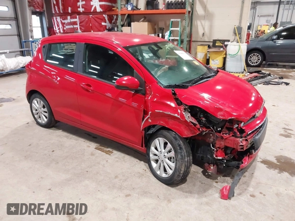 2017 Chevrolet Spark LT with VIN KL8CD6SA3HC738405, listed as a IAAI auction lot 41508917 with 35,172 mi miles and . Bid and sale history available at DreamBid. Image 1.