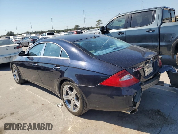 2006 Mercedes-Benz CLS-Class with VIN WDDDJ75X46A059381, listed as a Copart auction lot 77848484 with 102,460 mi miles and Salvage Title. Bid and sale history available at carsss.com. Image 2.
