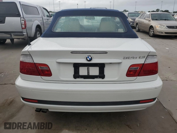 2005 BMW 3 Series 325Ci with VIN WBABW334X5PL37410, listed as a Copart auction lot 74379214 with 8,807 mi miles and Salvage Title. Bid and sale history available at carsss.com. Image 6.