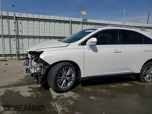 2013 Lexus RX 350 with VIN 2T2BK1BA5DC187466, listed as a Copart auction lot 48360795 with 108,842 mi miles and Salvage Title. Bid and sale history available at DreamBid. Image 14.