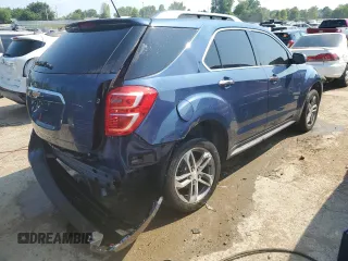 2016 Chevrolet Equinox LTZ with VIN 2GNFLGEK5G6163904, listed as a Copart auction lot 56747743 with 145,336 mi miles and Salvage Title. Bid and sale history available at carsss.com. Image 3.