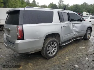 2020 GMC Yukon XL Denali with VIN 1GKS1HKJ9LR200101, listed as a Copart auction lot 73493014 with 111,304 mi miles and Salvage Title. Bid and sale history available at carsss.com. Image 3.