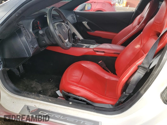 2014 Chevrolet Corvette 2LT with VIN 1G1YC2D74E5114020, listed as a Copart auction lot 49564655 with 21,619 mi miles and Clean Title. Bid and sale history available at carsss.com. Image 7.