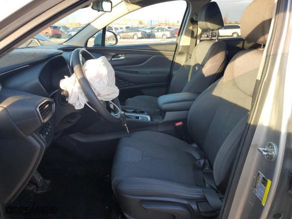 2020 Hyundai Santa Fe SE with VIN 5NMS2CADXLH272985, listed as a Copart auction lot 86184044 with 95,549 mi miles and Salvage Title. Bid and sale history available at carsss.com. Image 7.