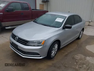 2015 Volkswagen Jetta Sedan 1.8T SE with VIN 3VWD17AJ8FM336528, listed as a IAAI auction lot 42013023 with 89,972 mi miles. Bid and sale history available at carsss.com. Image 2.