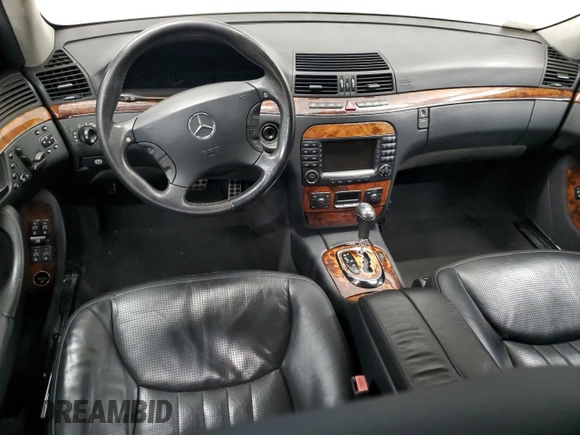 2006 Mercedes-Benz S 55 AMG with VIN WDBNG74J46A467680, listed as a Copart auction lot 42324065 with Not Provided miles and Clean Title. Bid and sale history available at DreamBid. Image 8.