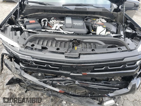 2023 Chevrolet Silverado 1500 with VIN 1GCPADE88PZ317807, listed as a Copart auction lot 51021005 with 22,571 mi miles and Salvage Title. Bid and sale history available at DreamBid. Image 11.