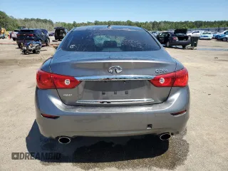 2015 Infiniti Q50 z VIN JN1BV7AR4FM405041, wystawiony jako Copart lot #57530615 z przebiegiem 95 664 mil mil oraz Szkoda całkowita • Salvage title. Historia ofert i sprzedaży dostępna na DreamBid. Obrazek 6.