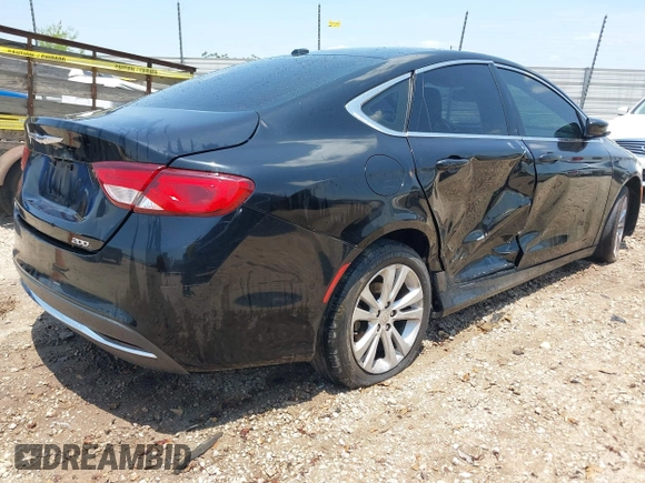 2015 Chrysler 200 Limited with VIN 1C3CCCAB1FN670341, listed as a IAAI auction lot 42217527 with 214,100 mi miles and . Bid and sale history available at DreamBid. Image 4.