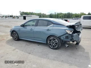 2024 Nissan Sentra SR with VIN 3N1AB8DV0RY358384, listed as a Copart auction lot 55719145 with 3,132 mi miles and Salvage title. Bid and sale history available at DreamBid. Image 2.