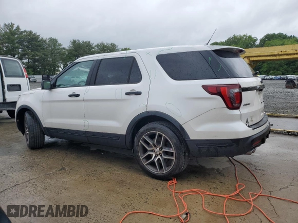 2019 Ford Explorer Sport with VIN 1FM5K8GT0KGA01993, listed as a Copart auction lot 57974275 with 54,774 mi miles and Salvage title. Bid and sale history available at DreamBid. Image 2.