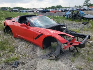 2016 Chevrolet Corvette 1LT with VIN 1G1YB2D74G5109129, listed as a Copart auction lot 59840144 with Not Provided miles and Non Repairable. Bid and sale history available at carsss.com. Image 4.