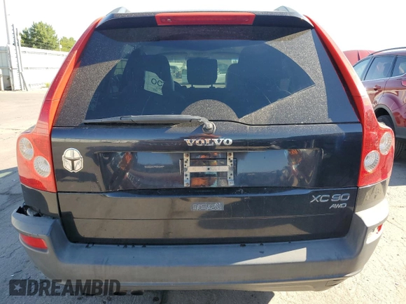 2004 Volvo XC90 with VIN YV1CZ59H141101034, listed as a Copart auction lot 41978765 with 88,286 mi miles and Non Repairable. Bid and sale history available at carsss.com. Image 6.