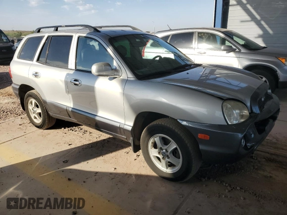 2004 Hyundai Santa Fe GLS with VIN KM8SC73E34U696511, listed as a Copart auction lot 73497994 with 116,718 mi miles and Salvage Title. Bid and sale history available at carsss.com. Image 4.