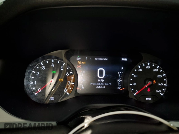 2025 Jeep Compass Limited with VIN 3C4NJDCN8ST591962, listed as a Copart auction lot 62530195 with 3,062 mi miles and Clean title. Bid and sale history available at DreamBid. Image 9.