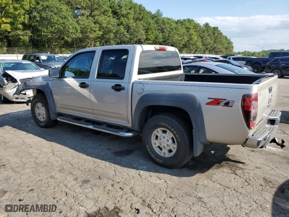 2006 Chevrolet Colorado LT w/3LT with VIN 1GCDS136068333083, listed as a Copart auction lot 71371784 with 37,085 mi miles and Salvage Title. Bid and sale history available at carsss.com. Image 2.