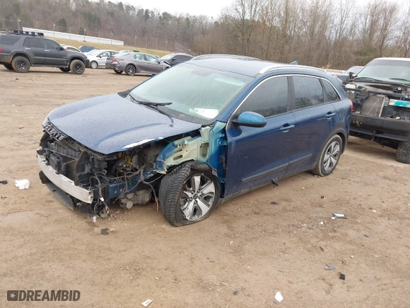 2017 Kia Niro LX with VIN KNDCB3LC4H5070968, listed as a IAAI auction lot 41452474 with 157,475 mi miles. Bid and sale history available at carsss.com. Image 17.