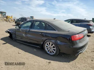 2015 Audi A6 Prestige with VIN WAUHGAFC8FN024576, listed as a Copart auction lot 56542995 with 92,279 mi miles and Salvage title. Bid and sale history available at DreamBid. Image 2.