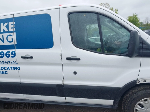 2019 Ford Transit with VIN 1FTYR1ZM3KKB50213, listed as a IAAI auction lot 42223430 with 75,131 mi miles and . Bid and sale history available at DreamBid. Image 14.