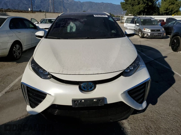 2019 Toyota Mirai with VIN JTDBVRBDXKA007291, listed as a Copart auction lot 83678074 with 40,997 mi miles and Salvage Title. Bid and sale history available at carsss.com. Image 5.