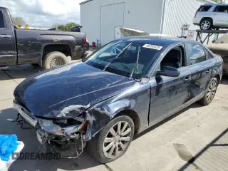 2014 Audi A4 Premium with VIN WAUAFAFL2EA004477, listed as a Copart auction lot 49295435 with 0 mi miles and Salvage Title. Bid and sale history available at carsss.com. Image 1.