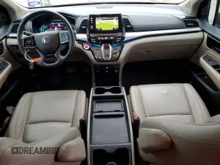 2022 Honda Odyssey Touring with VIN 5FNRL6H84NB025374, listed as a Copart auction lot 44528645 with 47,460 mi miles and Salvage Title. Bid and sale history available at DreamBid. Image 8.