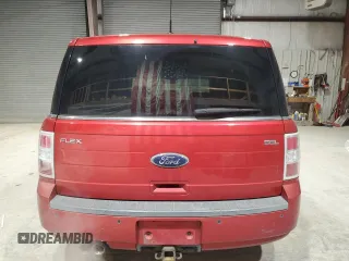 2011 Ford Flex SEL with VIN 2FMGK5CC1BBD29797, listed as a Copart auction lot 42822425 with 184,019 mi miles and Salvage Title. Bid and sale history available at carsss.com. Image 6.
