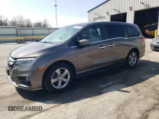 2018 Honda Odyssey EX-L with VIN 5FNRL6H76JB066266, listed as a Copart auction lot 52772545 with Not Provided miles and Non Repairable. Bid and sale history available at DreamBid. Image 1.