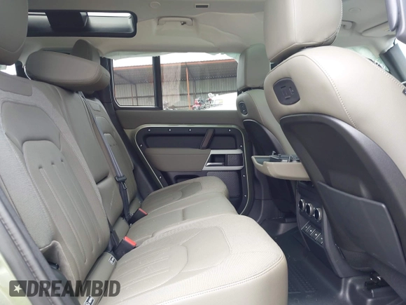 2020 Land Rover Defender SE with VIN SALEPEEU1L2007406, listed as a IAAI auction lot 42454973 with 34,017 mi miles and . Bid and sale history available at DreamBid. Image 8.