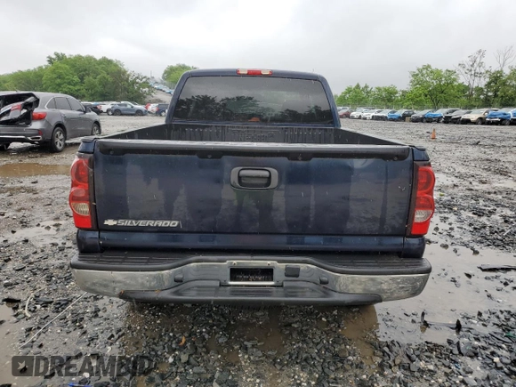 2006 Chevrolet Silverado 1500 LS with VIN 1GCEK19V26E183952, listed as a Copart auction lot 56949015 with 173,934 mi miles and Clean Title. Bid and sale history available at DreamBid. Image 6.