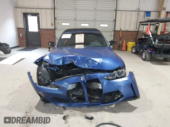 2023 BMW M4 Competition xDrive with VIN WBS33BA06PCL41709, listed as a IAAI auction lot 42395952 with 24,066 mi miles and . Bid and sale history available at DreamBid. Image 13.