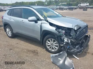 2024 Toyota Corolla Cross LE with VIN 7MUBAABGXRV110138, listed as a IAAI auction lot 42434214 with 8,185 mi miles and . Bid and sale history available at DreamBid. Image 1.