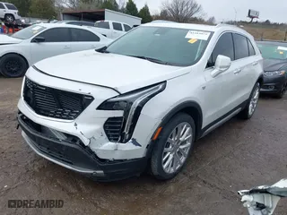 2022 Cadillac XT4 FWD Premium Luxury with VIN 1GYFZCR42NF124440, listed as a IAAI auction lot 41183073 with 47,763 mi miles. Bid and sale history available at carsss.com. Image 17.