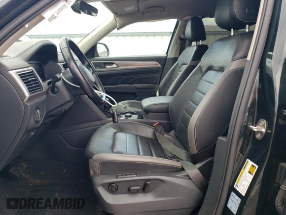 2021 Volkswagen Atlas SEL Premium with VIN 1V2TR2CA8MC516807, listed as a Copart auction lot 56819505 with 65,111 mi miles and Salvage title. Bid and sale history available at DreamBid. Image 7.