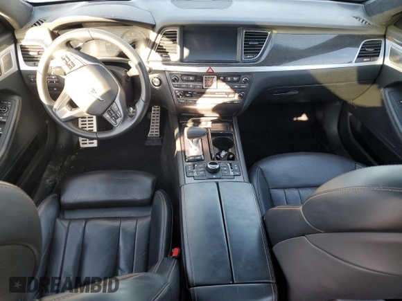 2018 Genesis G80 Sport z VIN KMHGN4JBXJU228035, wystawiony jako Copart lot #44047495 z przebiegiem 42 962 mil mil oraz Szkoda całkowita • Salvage title. Historia ofert i sprzedaży dostępna na DreamBid. Obrazek 8.