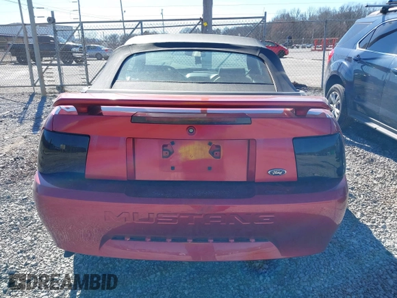 2004 Ford Mustang Deluxe with VIN 1FAFP44694F219365, listed as a IAAI auction lot 41628448 with 124,733 mi miles. Bid and sale history available at carsss.com. Image 17.