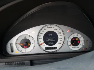 2004 Mercedes-Benz CLK 55 AMG with VIN WDBTK76G44T021103, listed as a Copart auction lot 84726784 with 77,565 mi miles and Salvage Title. Bid and sale history available at DreamBid. Image 9.